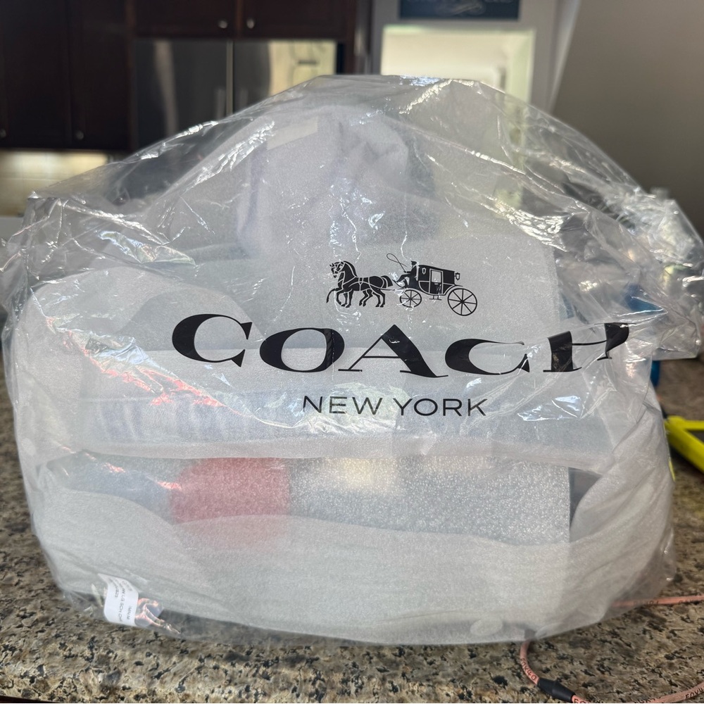Coach Loved Denim Large Rowan Satchel AS SHOWN!! - Picture 11 of 11